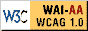 Level Double-A conformance icon, W3C-WAI Web Content